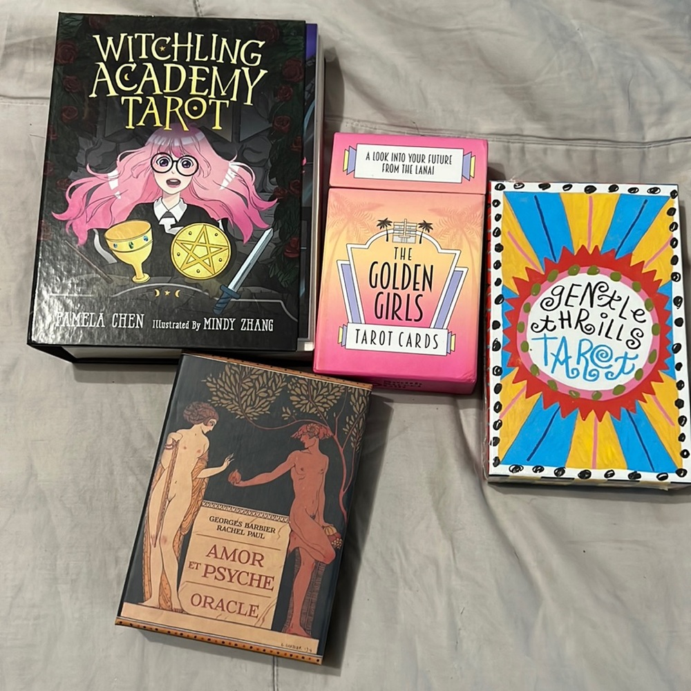 Tarot and oracle cards Lot.